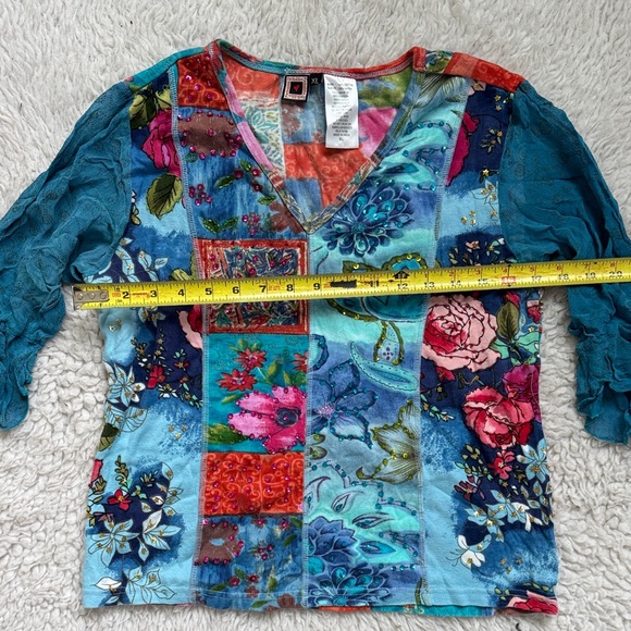 Y2K patchwork top fairy cottagecore - Picture 4 of 6